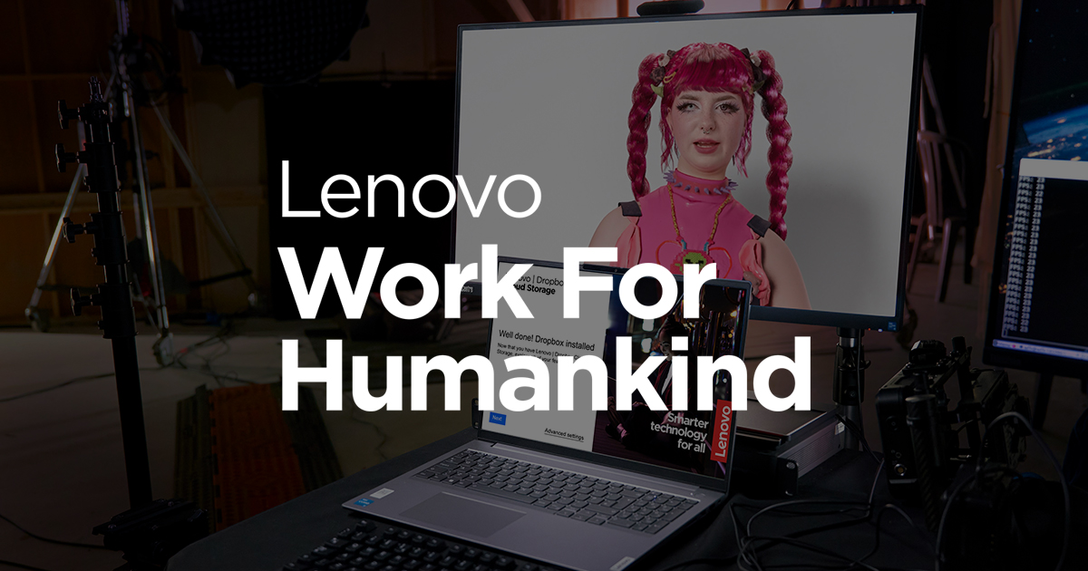 Lenovo Work For Humankind